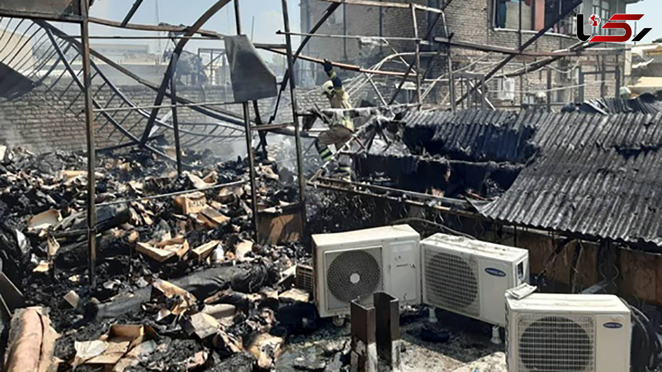 جزئیات امدادرسانی اورژانس در حادثه آتش سوزی بازار تهران 