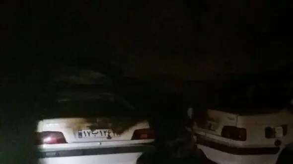 آتش سوزی در نمایندگی فروش خودرو در نهاوند مهار شد 