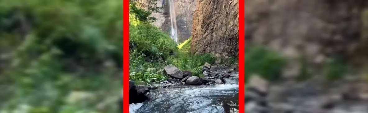 فیلم مناظر خیره کننده آبشار مران