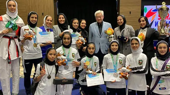 نونهالان تکواندوکار ایران قهرمان جهان شدند/ شیردختران آینده ساز!