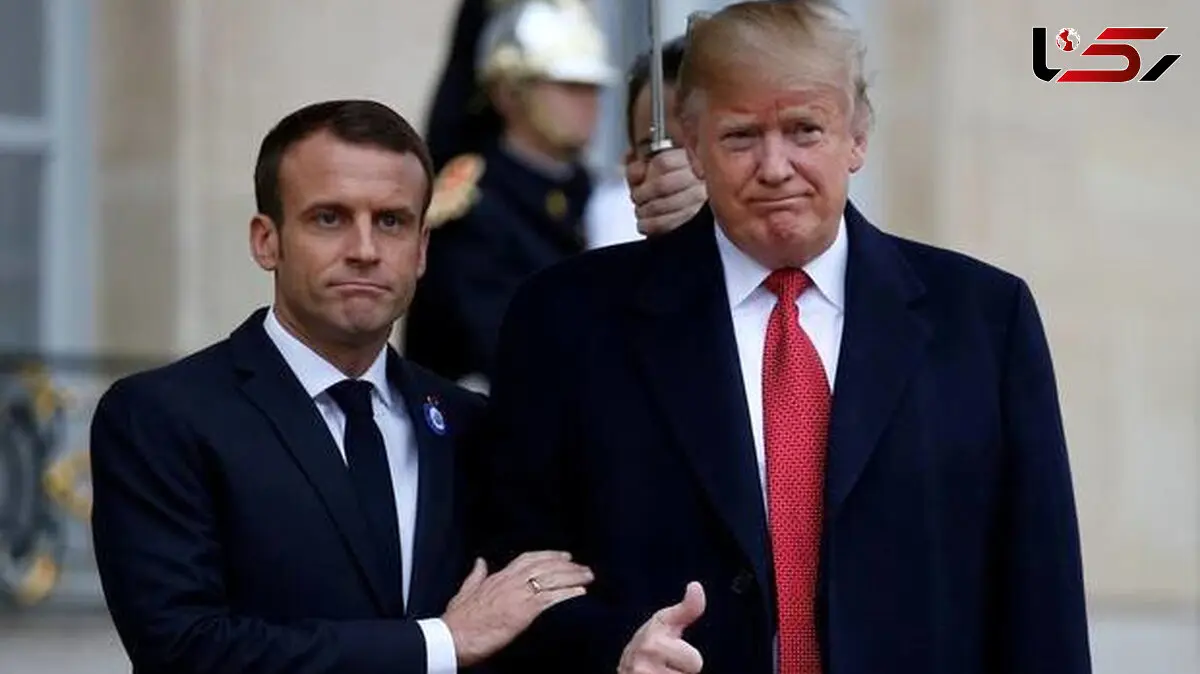 افشای مکالمه محرمانه مکرون و دونالد ترامپ / منظور از انجام کارهای بزرگ چیست؟