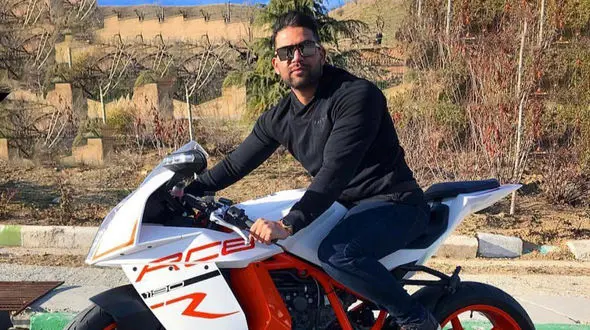 مرگ ابرموتورسوار ایرانی در  تصادف ساده با خانم راننده!/ پایان امیر سالار منصور در روزتولدش + فیلم و عکس