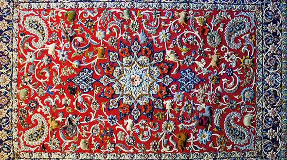 فرش دستباف ایران تحریم شد