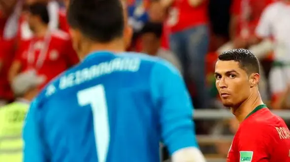 دست رونالدو هنگام پنالتی چگونه برای بیرانوند رو شد؟