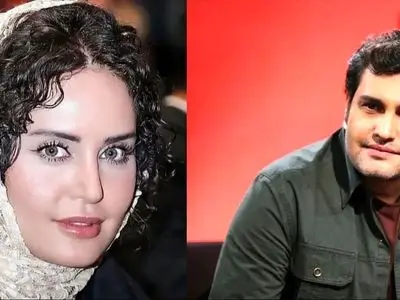 عکس عروسی الناز شاکردوست با امیرمحمد زند / من توی لباس دامادی خیلی زشت شدم .../ الناز ....