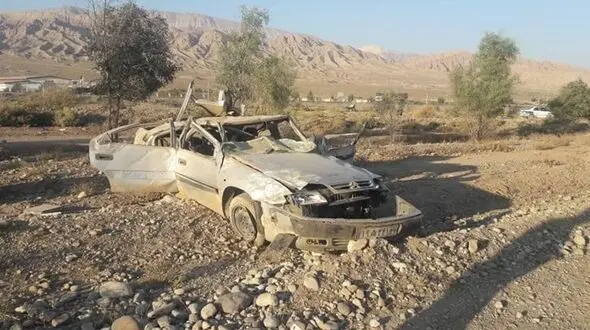 واژگونی زانتیا با 5 مصدوم در گرمسار
