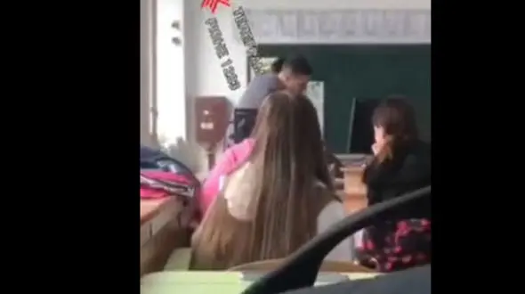 برخورد خشن معلم با دانش‌آموز در یکی از مدارس اوکراین