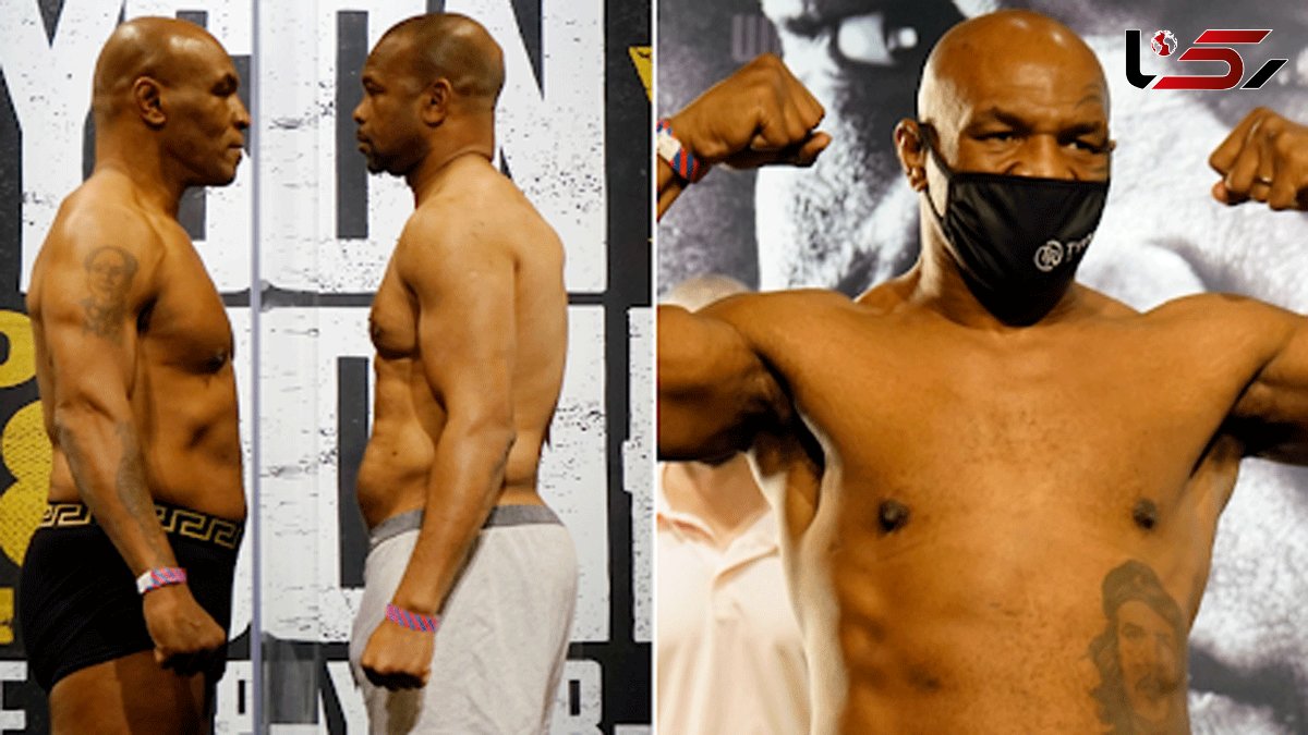 Mike Tyson weighs in at lightest for 23 years ahead of Roy Jones Jr fight