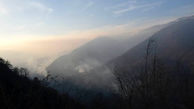 مهار آتش در جنگل های باغ گلبن گرگان/تلاش برای اطفا ادامه دارد