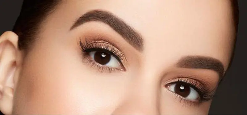 انواع مدل از ارایش چشم ابرو لب