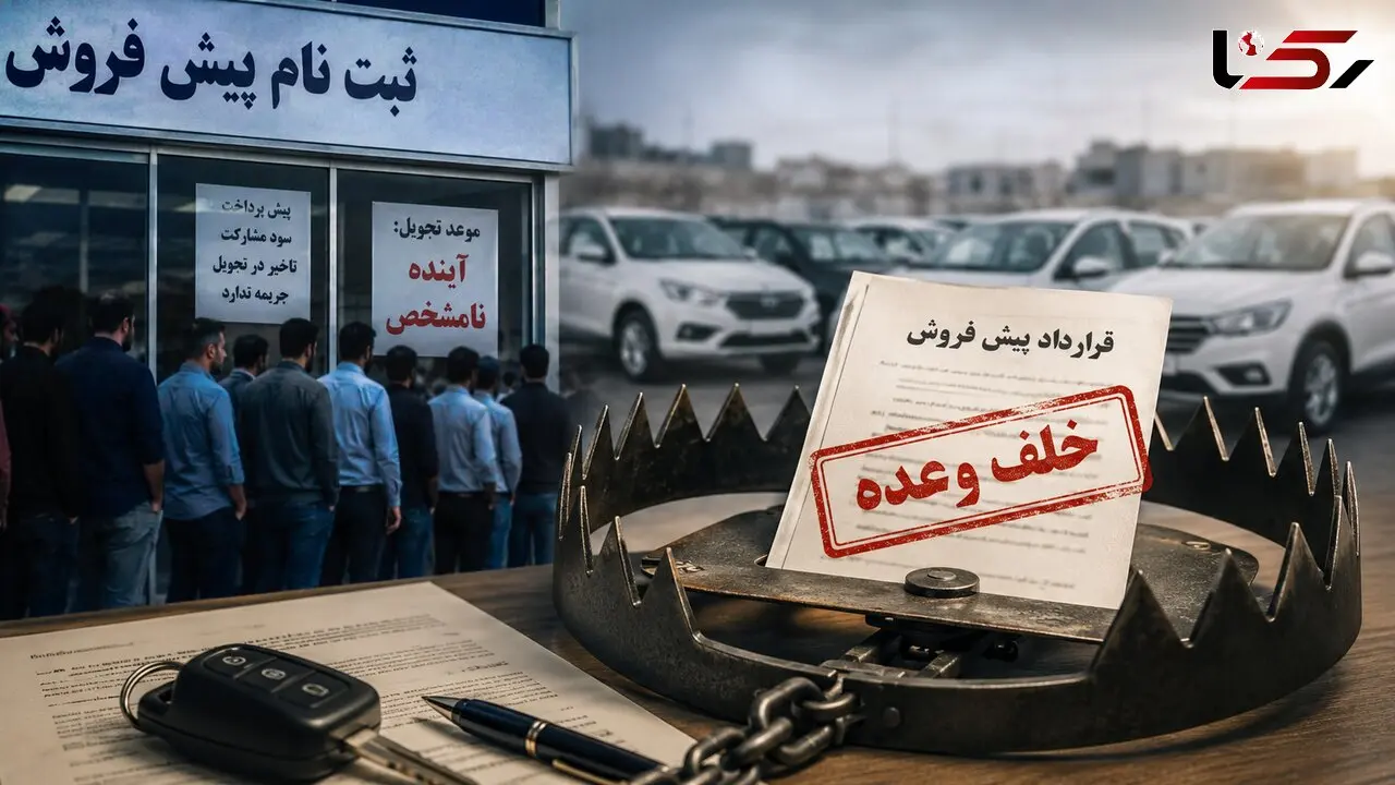 پشت پرده صف‌های میلیونی ثبت نام خودرو / چرا مردم هنوز هم در دام پیش‌فروش خودرو می‌افتند؟
