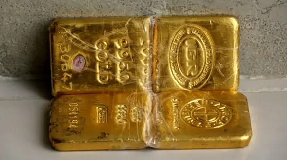 کشف شمش طلای قاچاق در مرز بازرگان