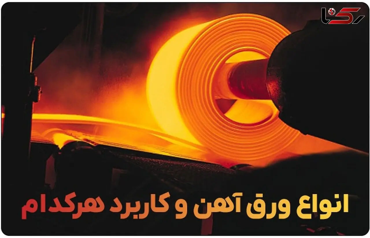 انواع ورق آهن؛ قیمت و کاربرد هرکدام در صنایع مختلف