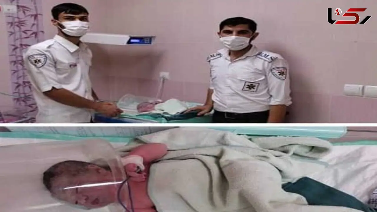 خطر مرگ از بیخ گوش نوزاد مهابادی گذشت+ عکس و جزئیات
