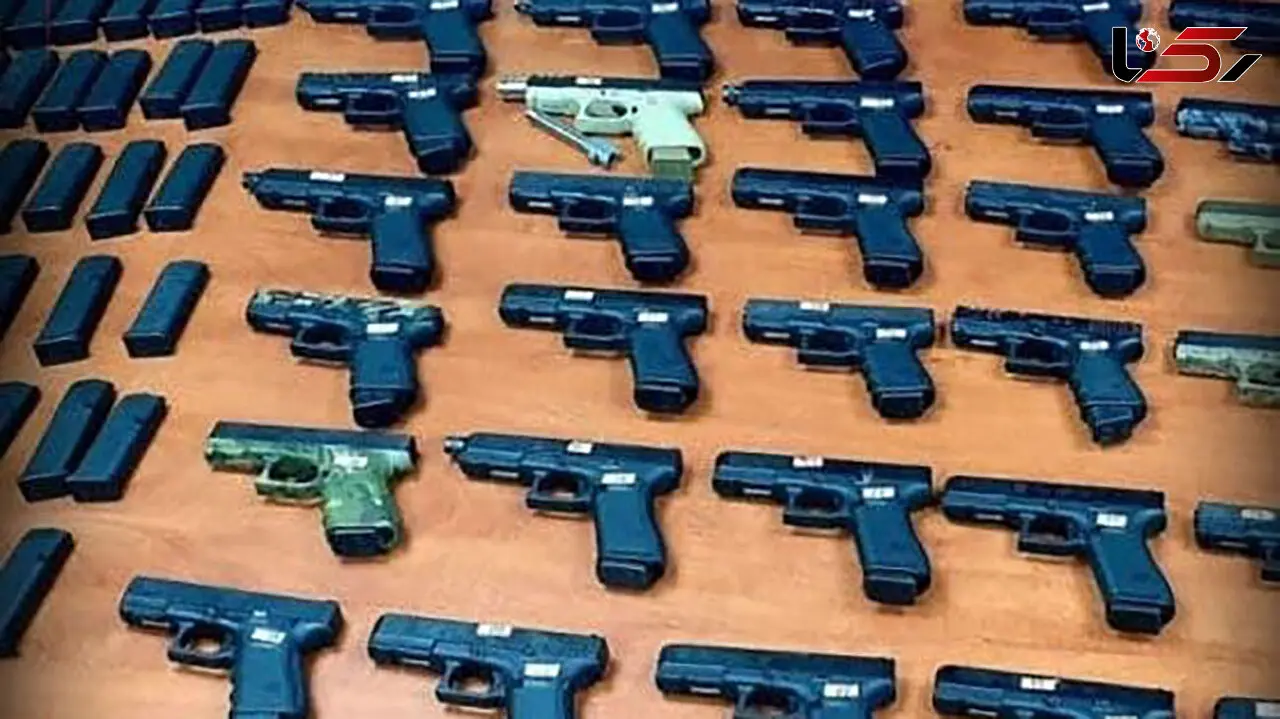 انهدام باند قاچاق سلاح جنگی در غرب کشور / 8 نفر دستگیر شدند + عکس 