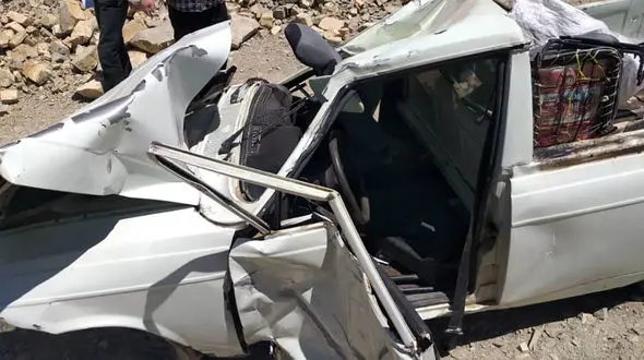 2 کشته و یک مصدوم در پی تصادف مرگبار در نیشابور