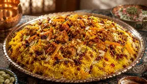 قیمه نثار قزوین نذری ماه محرم + فیلم