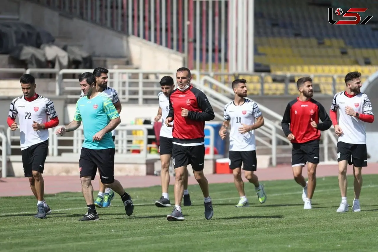 تمرین پرسپولیس تعطیل شد