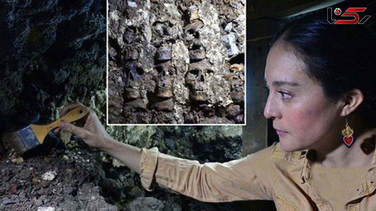 Chilling Aztec ‘tower of skulls' discovered beneath city containing severed heads