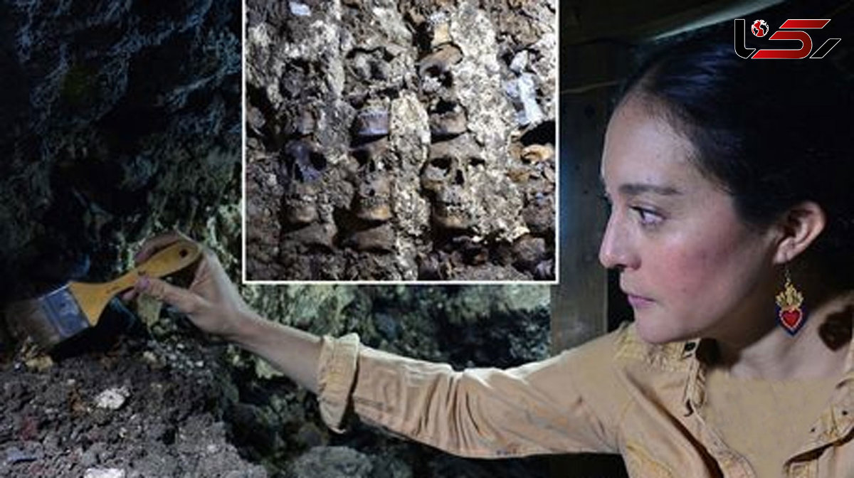 Chilling Aztec ‘tower of skulls' discovered beneath city containing severed heads