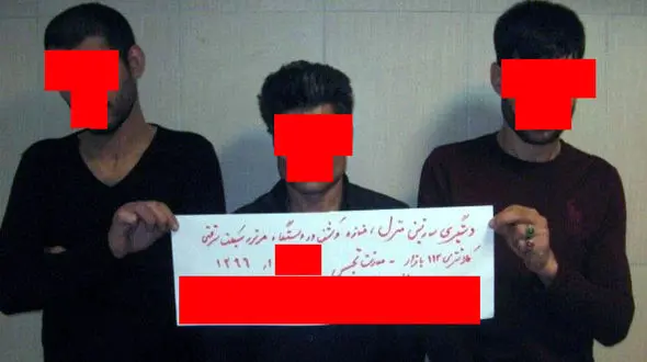  پرسه زنی های شبانه 3 مرد مرموز در محدوده پل ری / ورود پلیس به خانه آن ها همه چیز را لو داد + عکس 