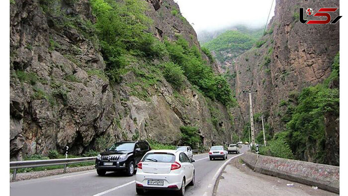 ترافیک پرحجم و روان در جاده‌های مازندران