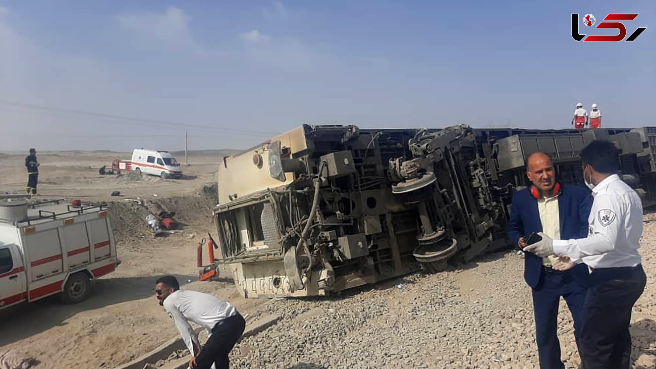 کشته های قطار یزد به 18 تن رسید / آمار کشته ها رو به افزایش است + عکس
