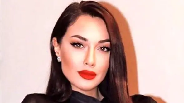 عکس صدف طاهریان با اندی