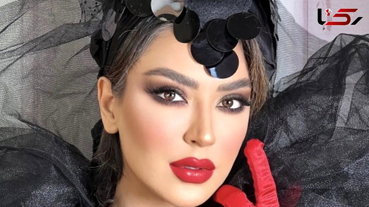 دلبری و طنازی فریبا طالبی با میکاپ غلیظ