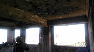 آتش سوزی گسترده در برج مسکونی اتوبان همت + فیلم و عکس