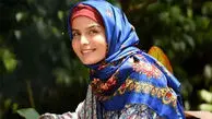سفر در زمان/ تصویری کمتر دیده شده از غزاله اکرمی، بازیگر سریال سوجان در لباس عروس در پشت صحنه یک سریال