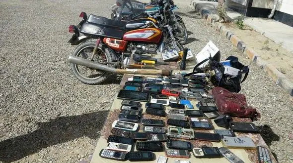 پایان سرقت های زنجیره ای مسلحانه در کنارک+ عکس 