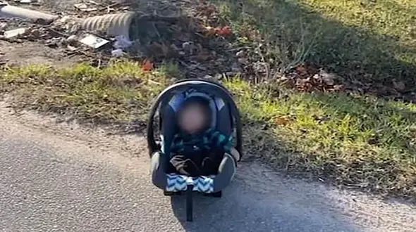 دزد نوزاد را با ماشین دزدید + قهرمان کیست؟! + عکس