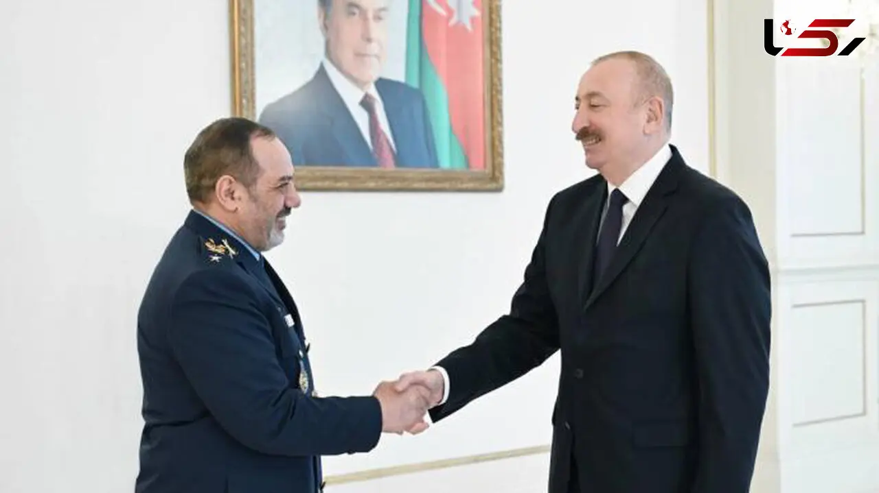 دیدار وزیر دفاع ایران با رئیس‌جمهور آذربایجان