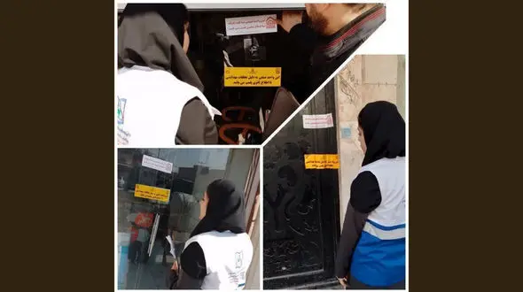 پلمب 3 صنف متخلف به علت عدم رعایت موازین بهداشتی در آبادان 