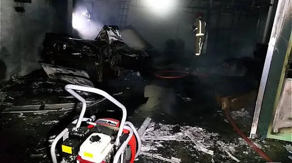 آتش سوزی وحشتناک در خاوران+ عکس