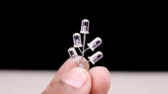 لامپ ال ای دی تزئینی چگونه بسازیم؟ + فیلم