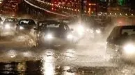 بارش شدید باران در شهر سیرکان + فیلم