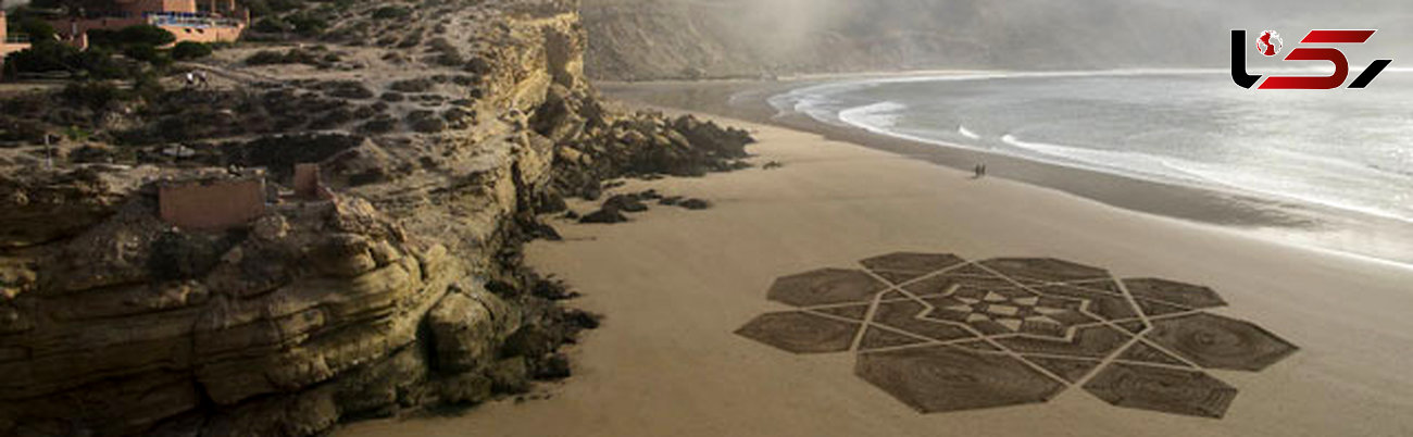 نقاشی های ساحلی با شن و ماسه شگفت انگیز +عکس های دیدنی 
