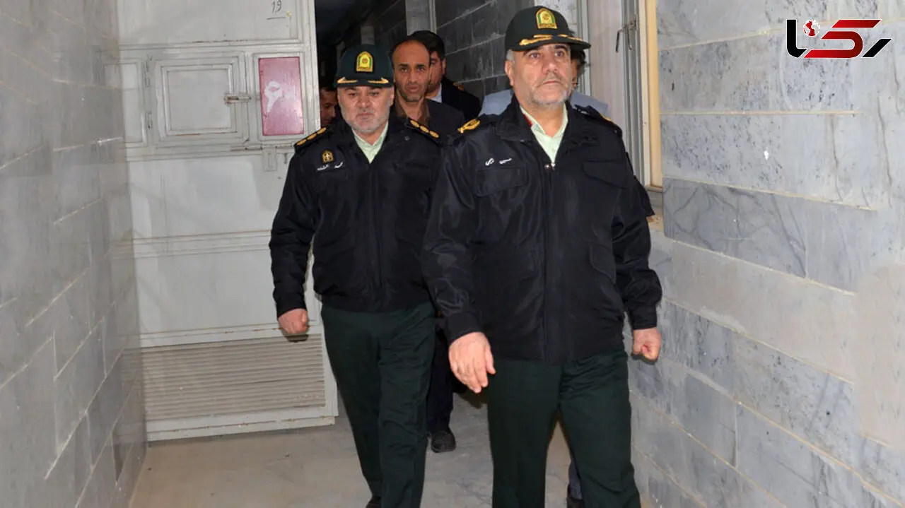 بازدید رییس پلیس تهران از محل نگهداری معتادان متجاهر کهریزک + عکس