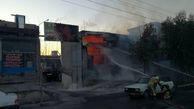 فیلم / آتش سوزی هولناک در جاده خاوران
