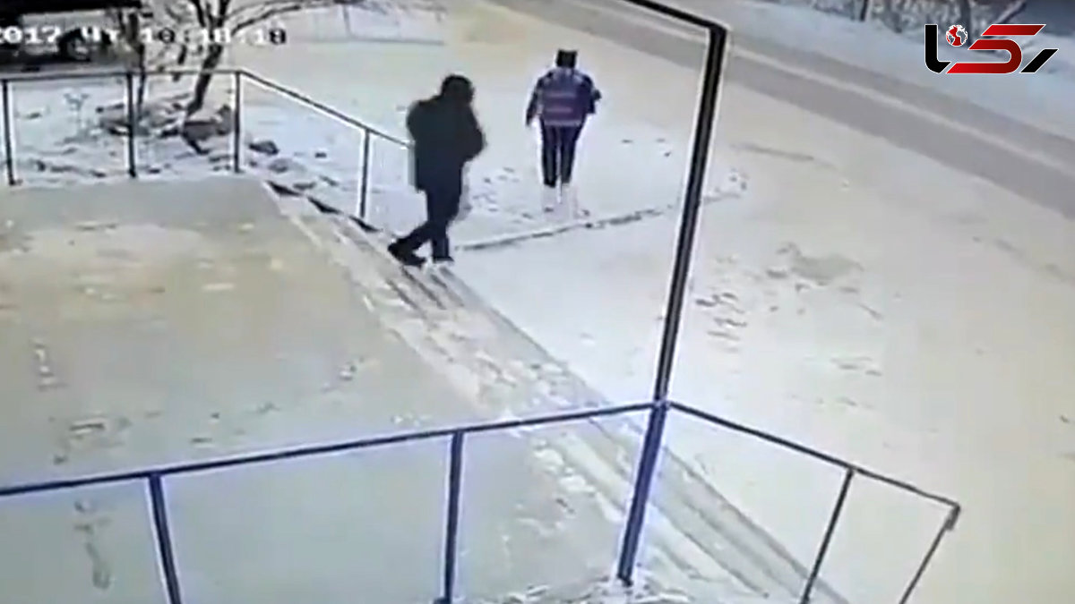 لحظه اقدام مرگبار مرد وقتی زنش قهر کرد! + فیلم