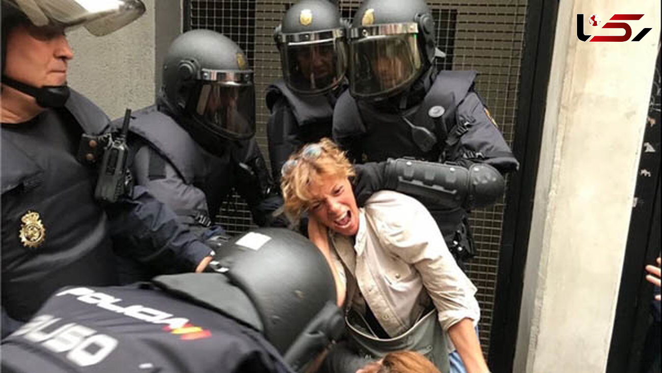 خشونت در کاتالونیا/327 نفر زخمی شدند