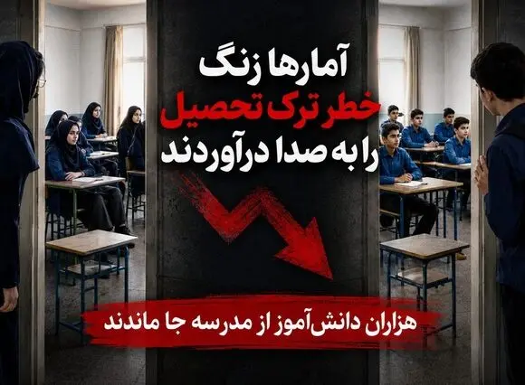 ۱۵ هزار دانش‌آموز استثنایی از تحصیل بازماندند/ ۷۰ دانش‌آموز یک مدرسه ۴۰۰ نفره در تهران ترک تحصیل کردند/ثبت نام صدها کودک پایه اول ابتدای در هاله ابهام/ ترک تحصیل در پایه‌های هفتم و هشتم افزایش یافت