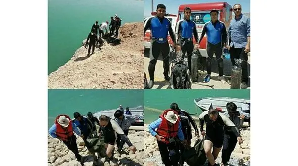  پیدا شدن جسد پسر جوان  در سد مغان + عکس
