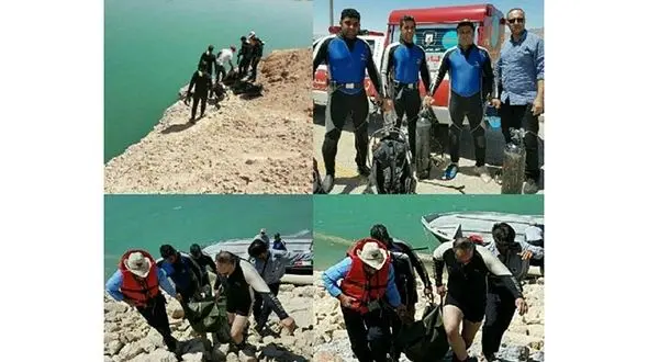  پیدا شدن جسد پسر جوان  در سد مغان + عکس