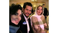 سیاوش خیرابی و 2 خانم بازیگر در یک مهمانی + عکس 