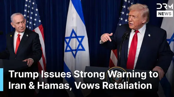 تهدید ایران توسط ترامپ به جمله نظامی اسرائیل 