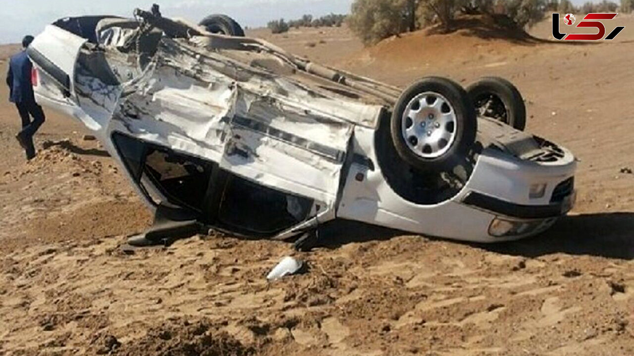 3ت کشته و زخمی در واژگونی پژو پارس در خوزستان