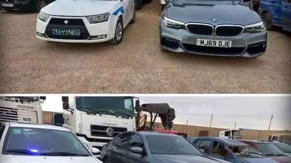 سرعت مرگبار خودرو بی ام دبلیو در برخوار اصفهان/ باور نمی‌کنید!